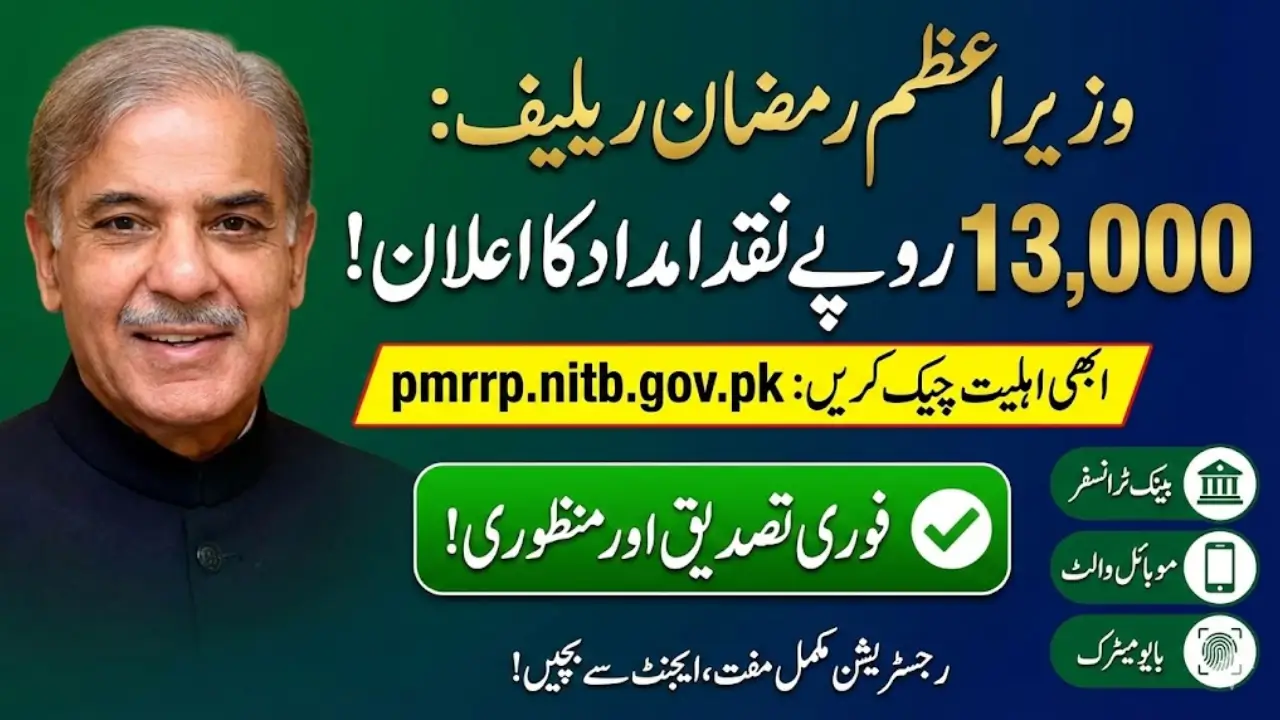 13000 Cash in 24 Hours via Pmrrp Portal