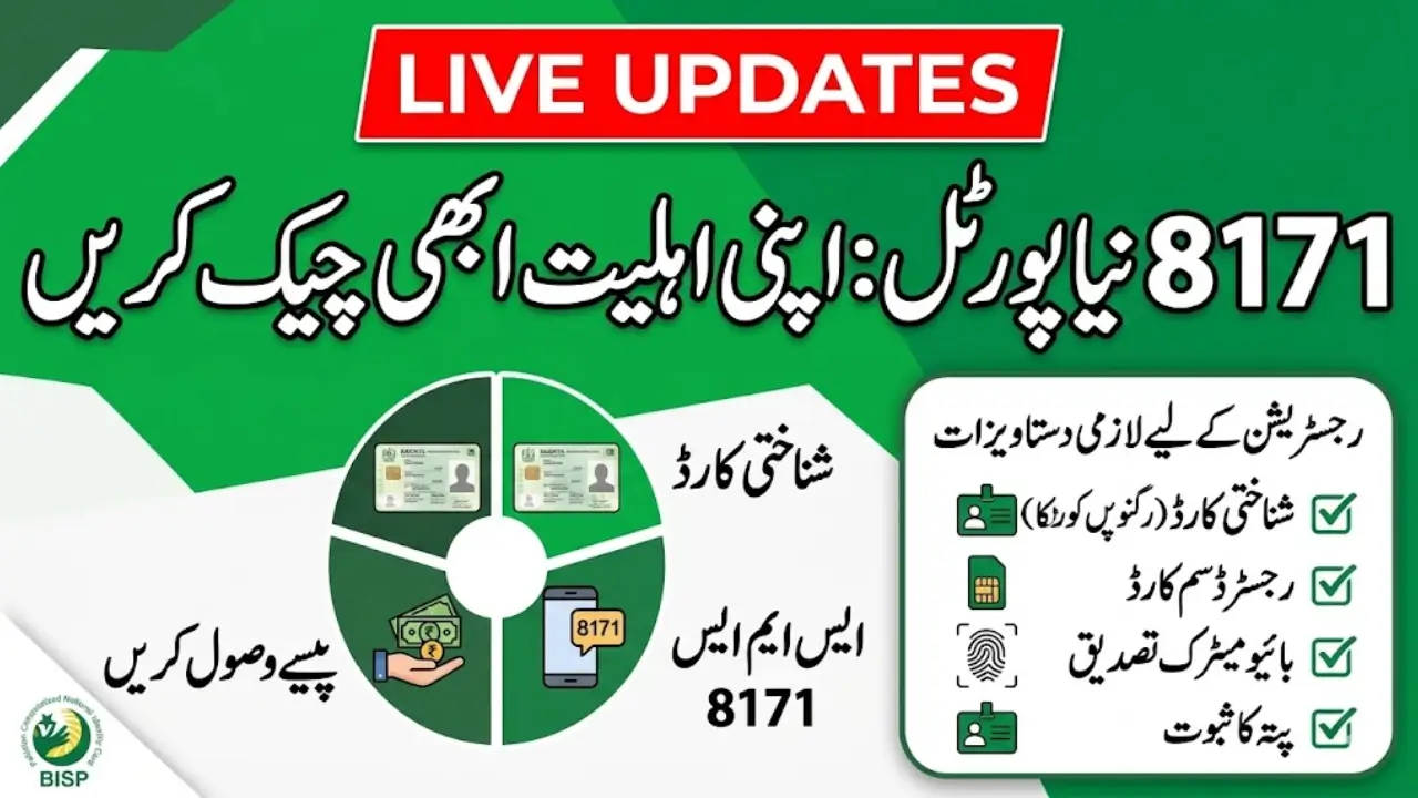 8171 Ehsaas Registration 2026